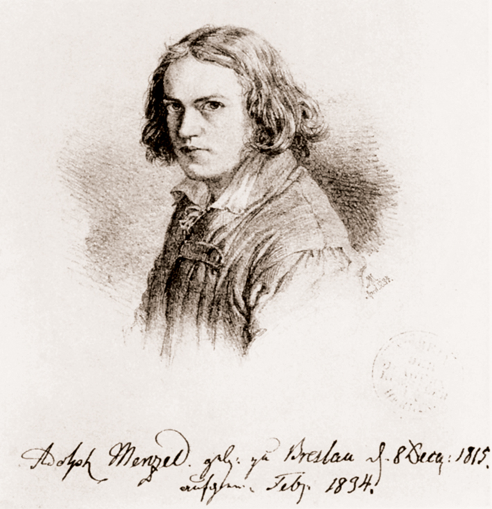  Adolpyh Von Menzel —— 自画像 (2)